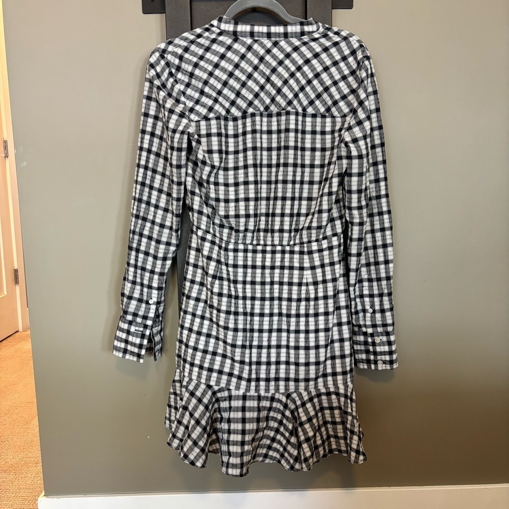 Veronica Beard Plaid Mini Dress - size S​​ - Picture 4 of 6